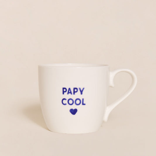 Le mug Papy - Papy Cool - bleu