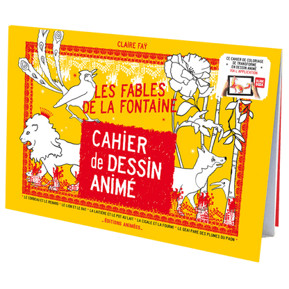 BlinkBook Le Cahier de Dessin Animé - Les Fables de La Fontaine