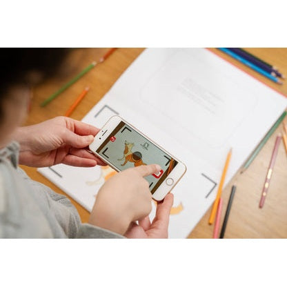 BlinkBook Le Cahier de Dessin Animé - Les Fables de La Fontaine