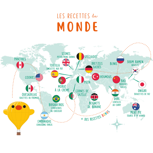 Livre - Les recettes du monde