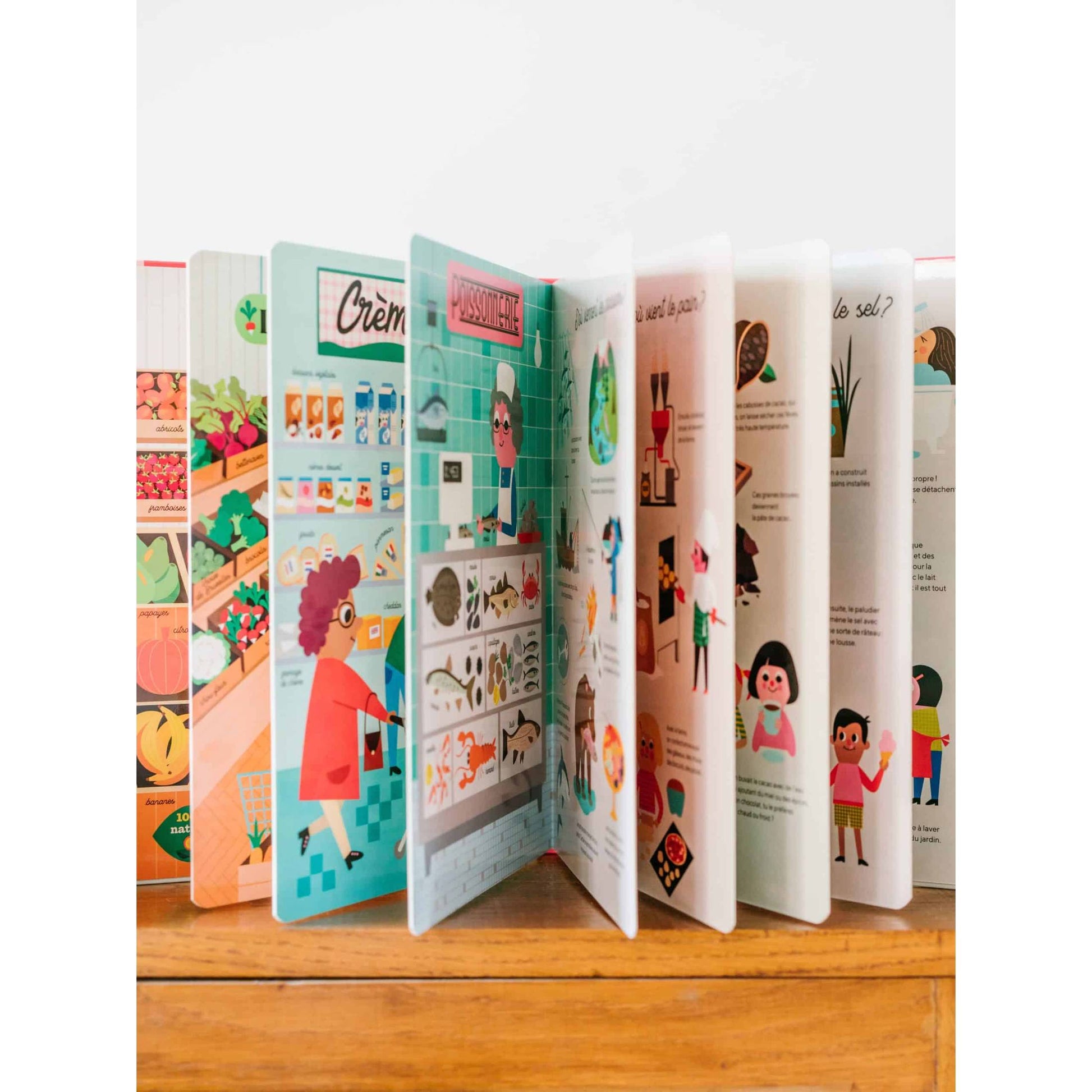 Livre éducatif pour enfants - Ma grande épicerie