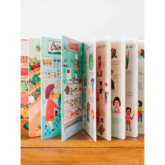 Livre éducatif pour enfants - Ma grande épicerie