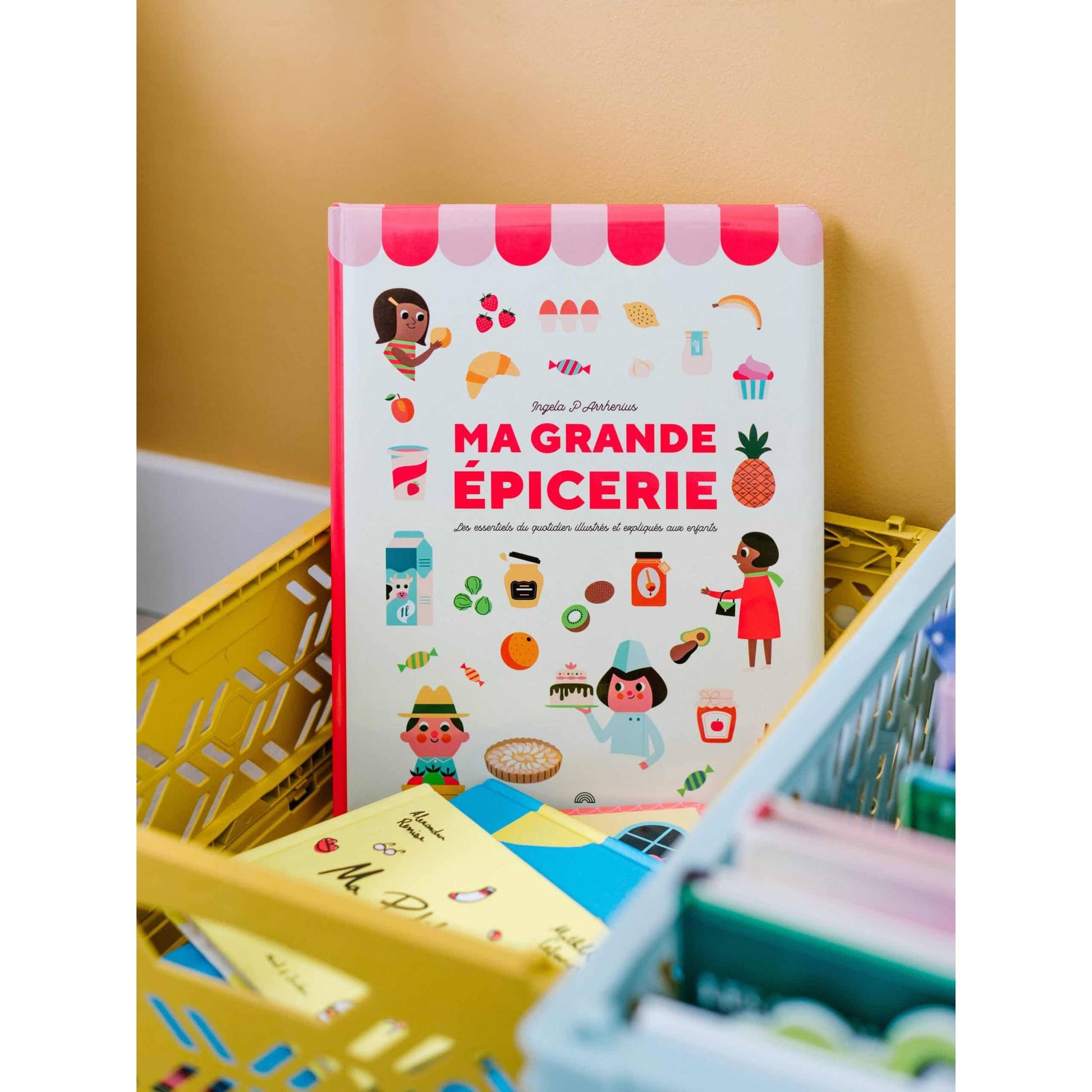 Livre éducatif pour enfants - Ma grande épicerie