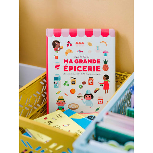 Livre éducatif pour enfants - Ma grande épicerie