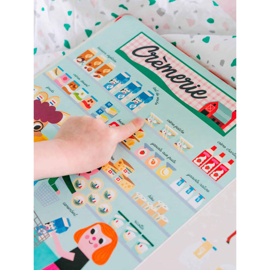 Livre éducatif pour enfants - Ma grande épicerie