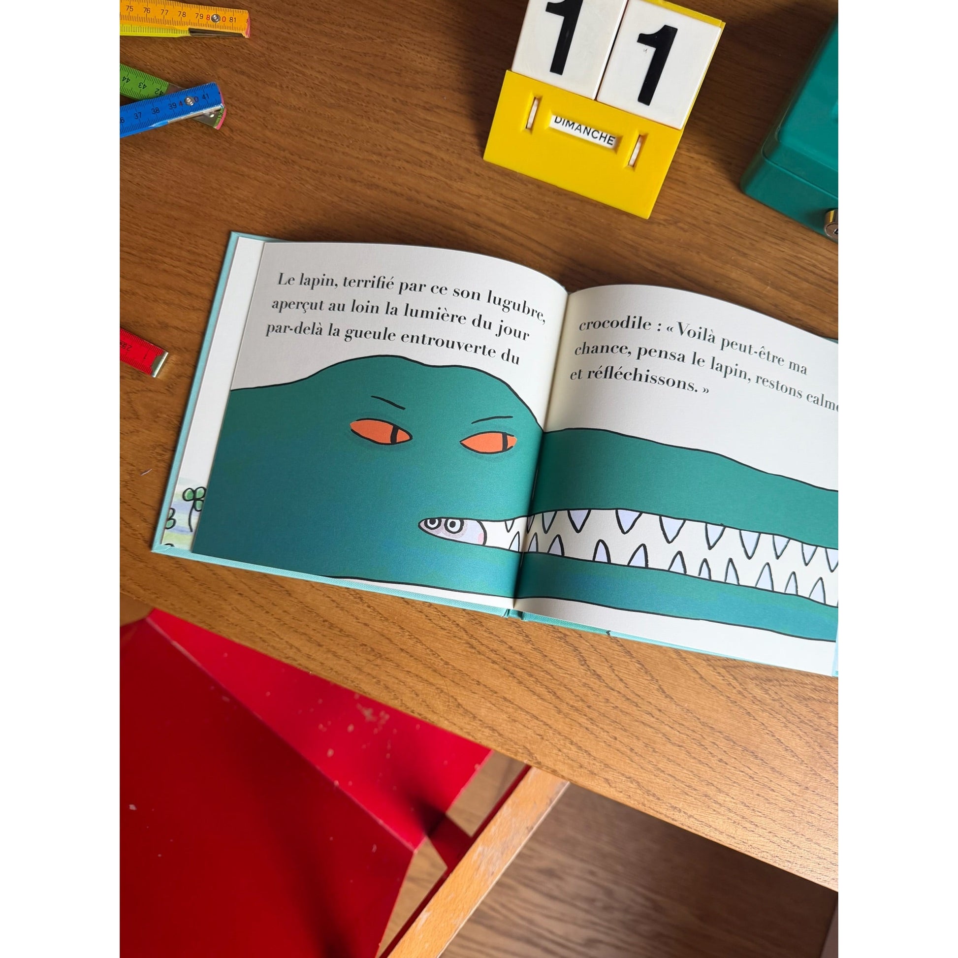 Livre enfant HE HO CROCO