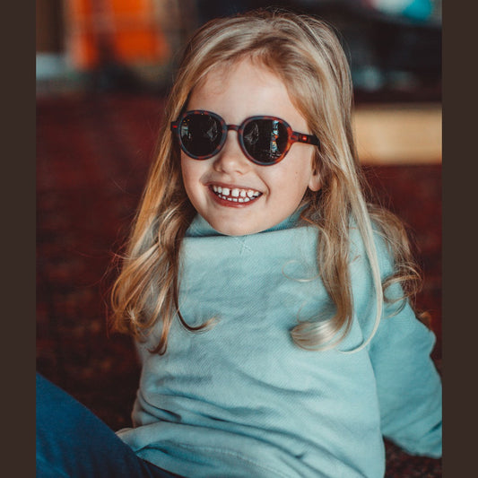 Lunettes de soleil enfants Megy Craky en finition écaille