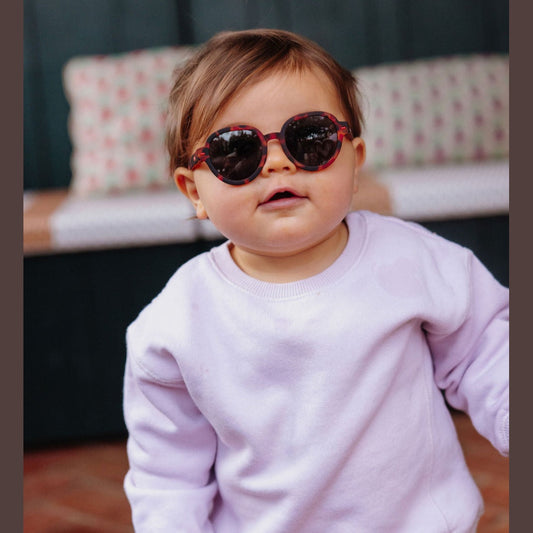 Lunettes de soleil enfants Megy Craky en finition écaille