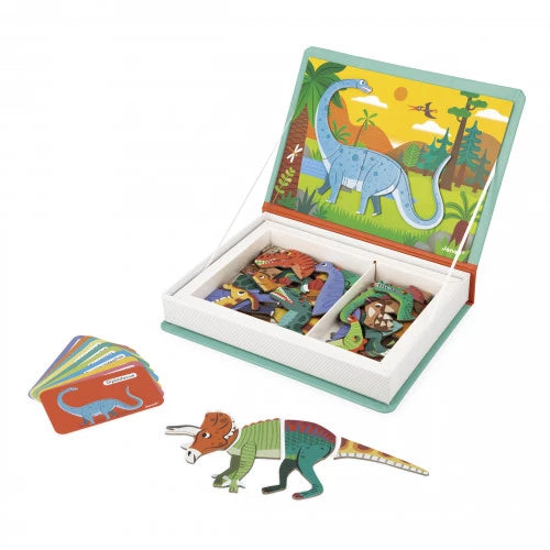 Magnéti'book Dinosaures, 40 magnets