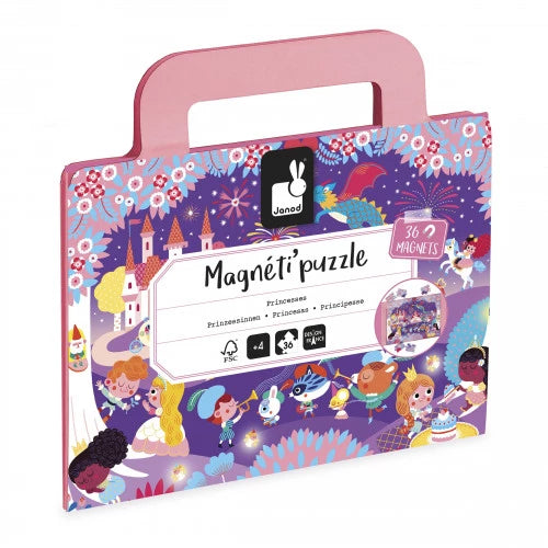 Magnéti'puzzle Princesses 36 pièces