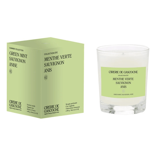 Menthe verte-Sauvignon- Anis- Bougie 180 gr