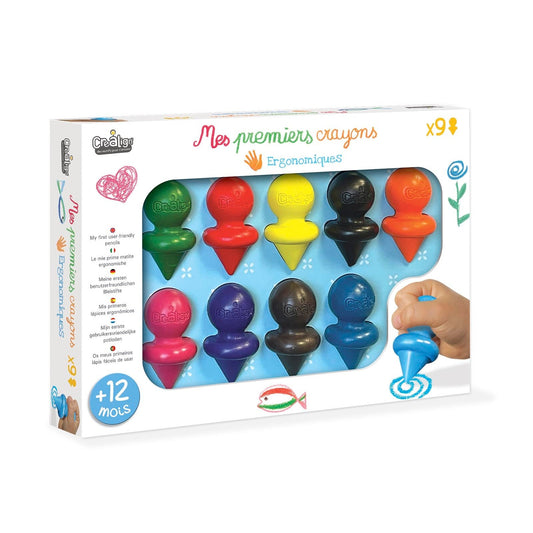 Mes premiers crayons x9