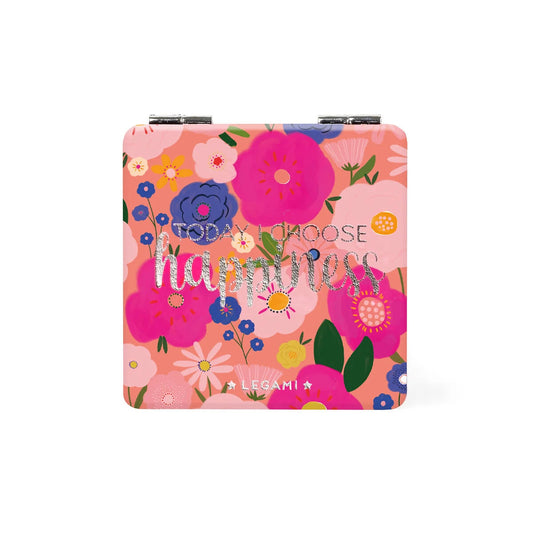 Miroir de Poche Fleurs - Nice To See You