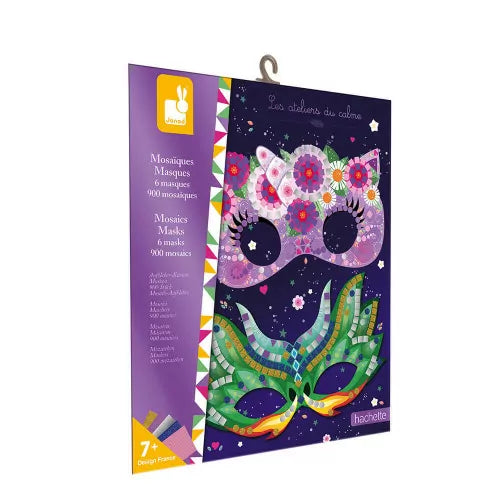 JANOD Mosaïques Masques kit box showing 6 customizable masks