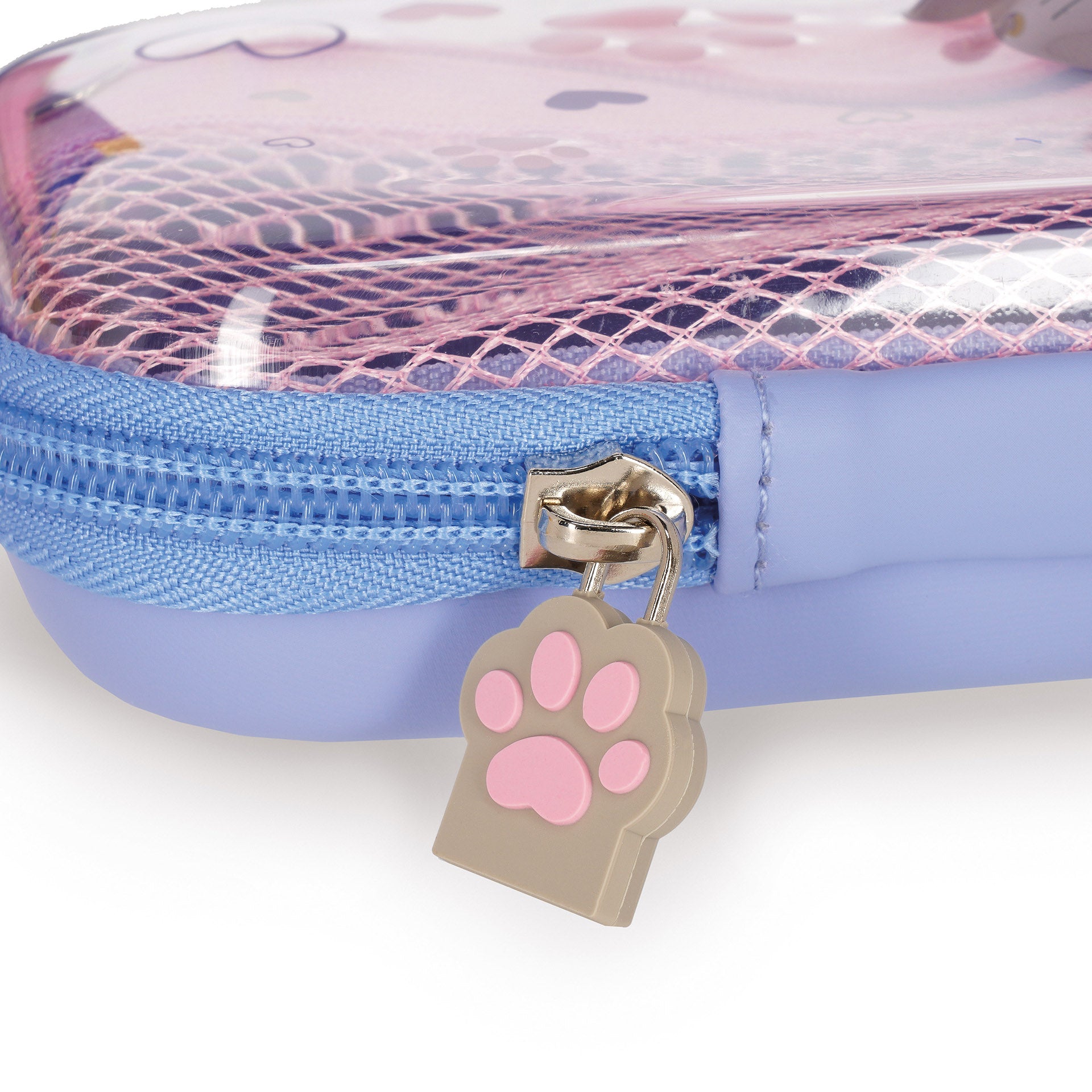 Trousse Transparente Rigide Chat Kitty - WonderWow