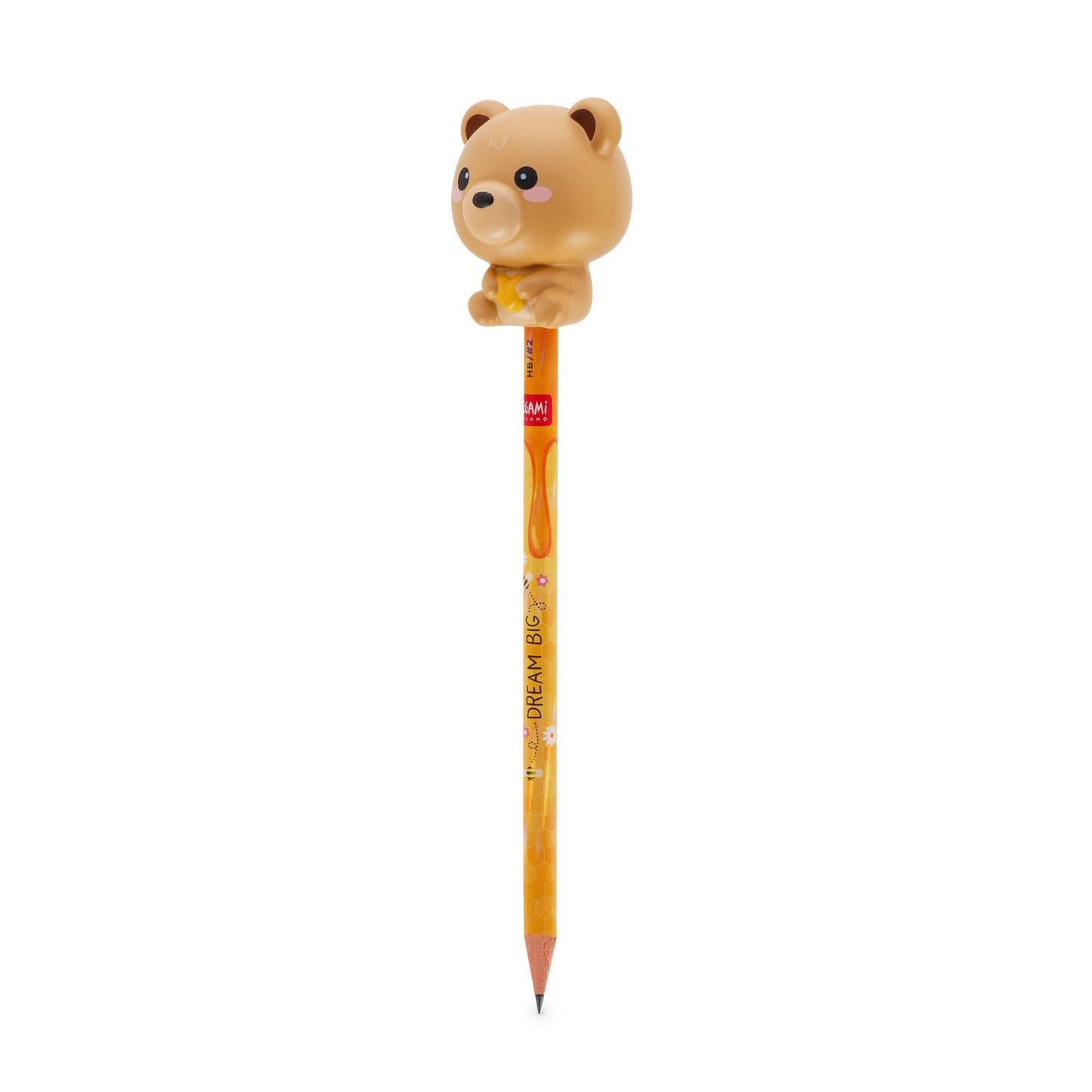 Crayon avec Anti-stress Teddy Bear « Dream Big » - Squeezies