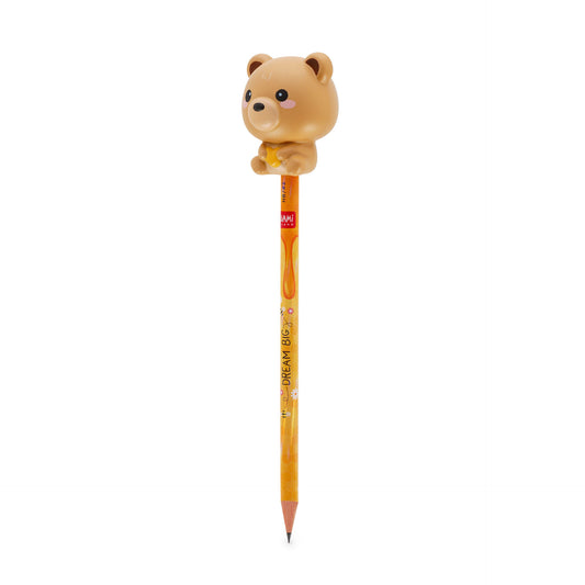 Crayon avec Anti-stress Teddy Bear « Dream Big » - Squeezies
