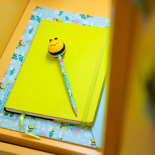 Crayon avec Anti-stress Bee « Bee Different »- Squeezies