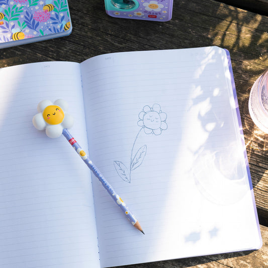 Crayon avec Anti-stress Daisy « Oh Happy Daisy » - Squeezies