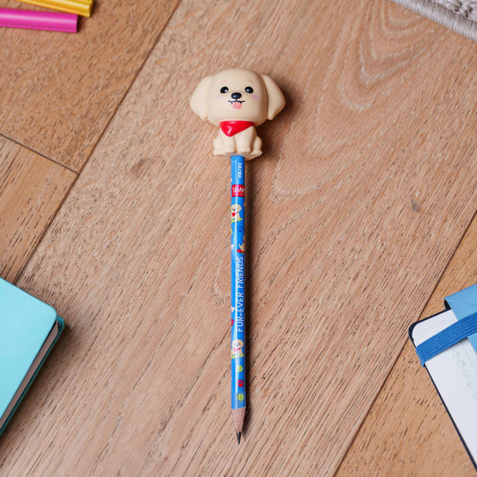Crayon avec Anti-stress Golden Retriver « Fur-ever Friends » - Squeezies