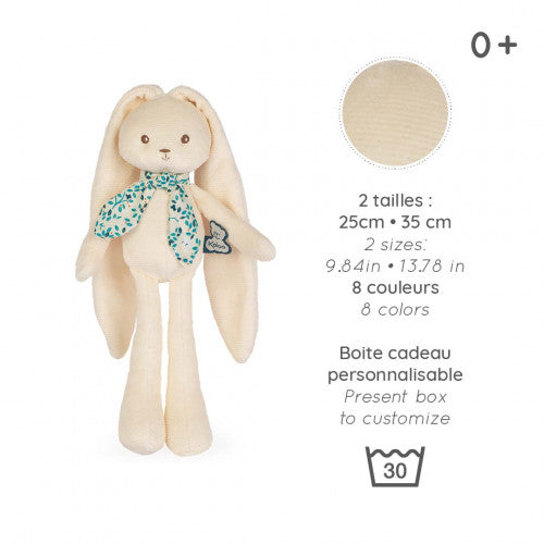 Pantin lapin Crème - 25 cm