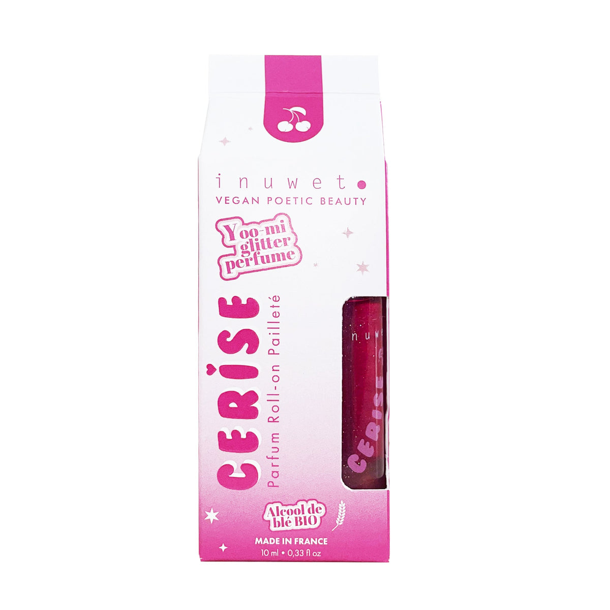Parfum roll-on pailleté Cerise 10 ml