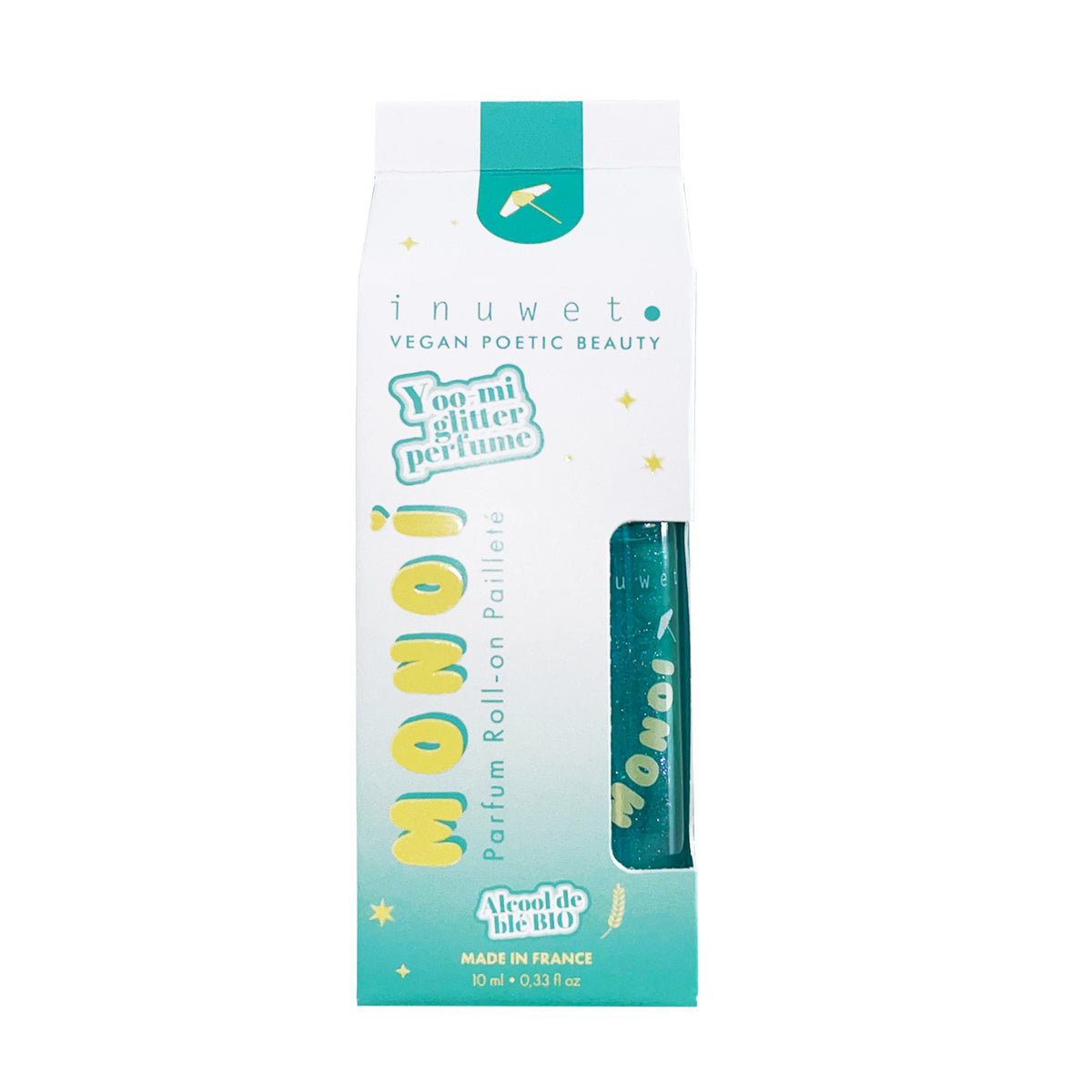 Parfum roll-on pailleté Monoï 10 ml