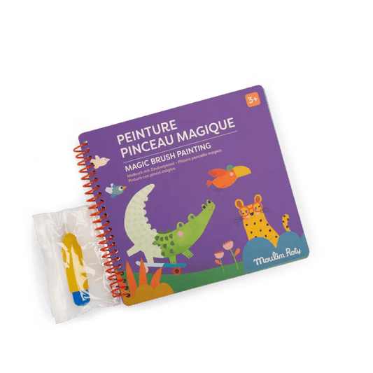 Peinture pinceau magique Les Toupitis
