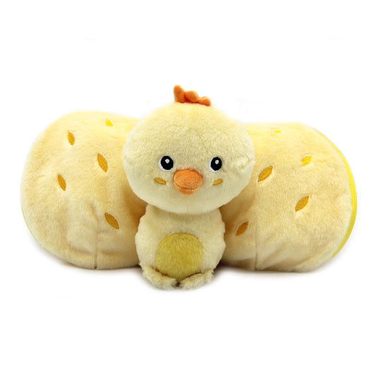 Peluche 2 en 1 Nugget le poussin/ananas Flipetz