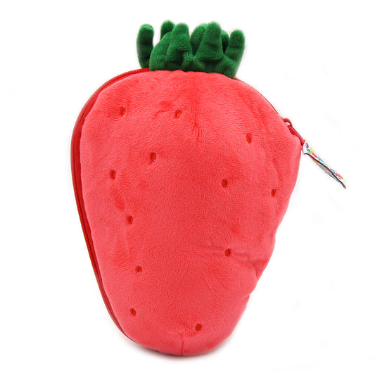 Peluche 2 en 1 Violet la chouette et fraise - Flipetz