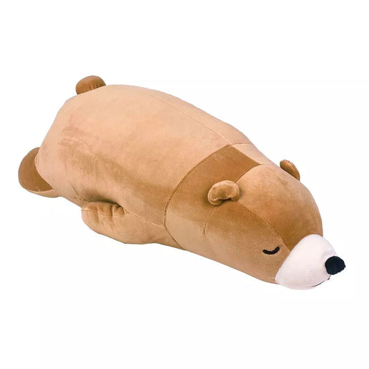 Peluche Nemu Nemu Cookie - Ours Brun - Taille L - 53 cm