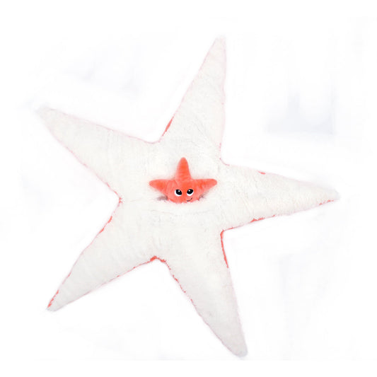 Peluche Wahou l'étoile de mer maman et son bébé corail