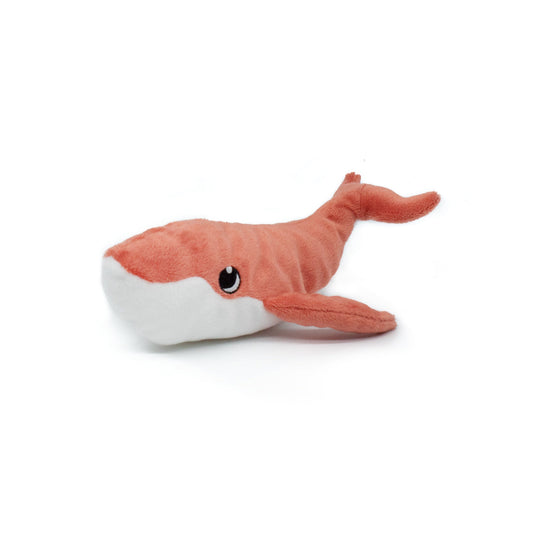 Peluche baleine Gravillou maman et son bébé terracotta