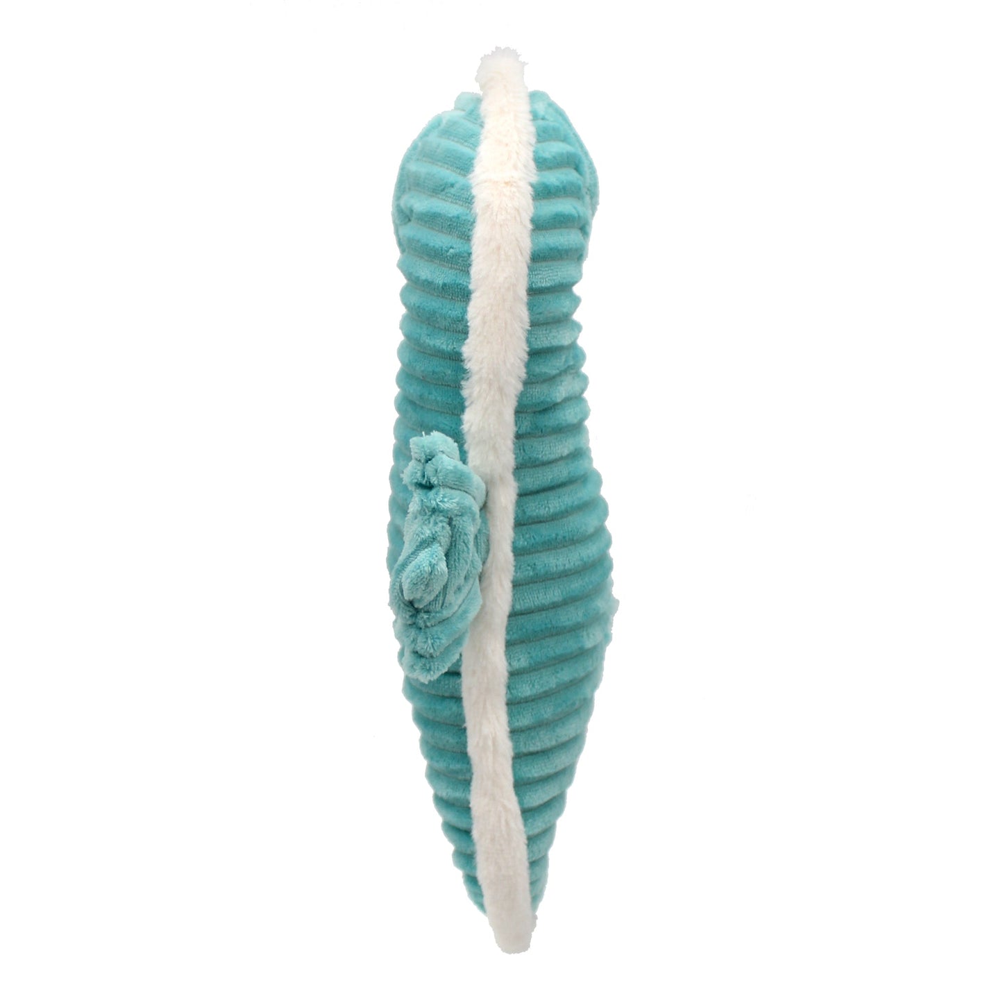Peluche hippocampe Papadou avec son bébé bleu aqua