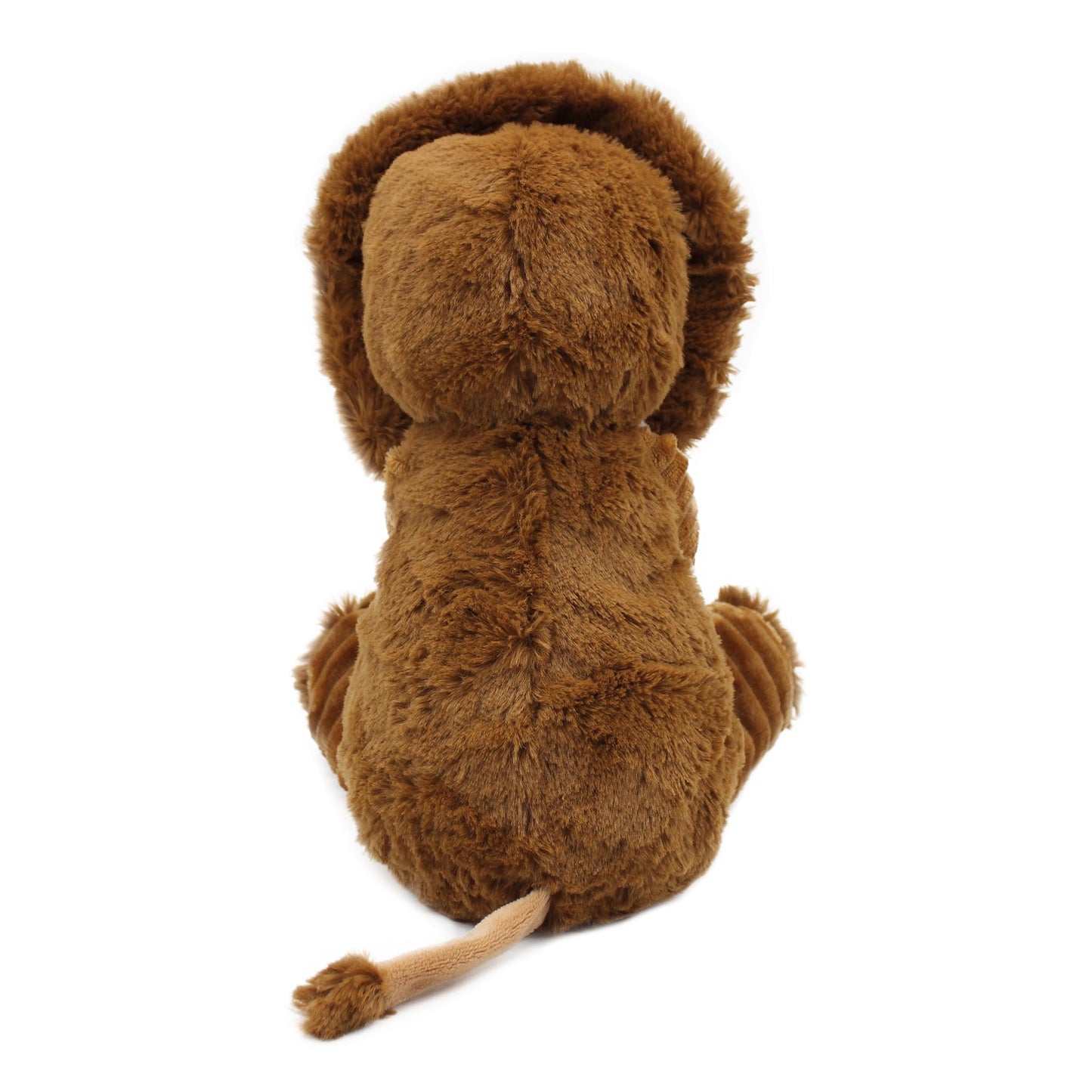 Peluche lion Graou papa et son bébé marron cassonade