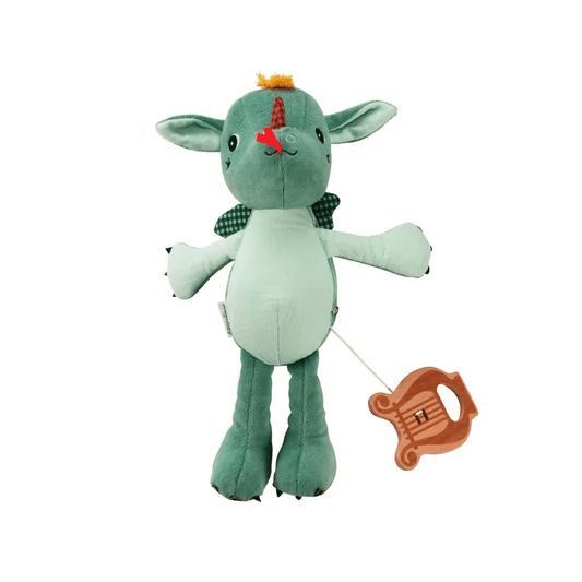 Peluche musicale Joe le dragon