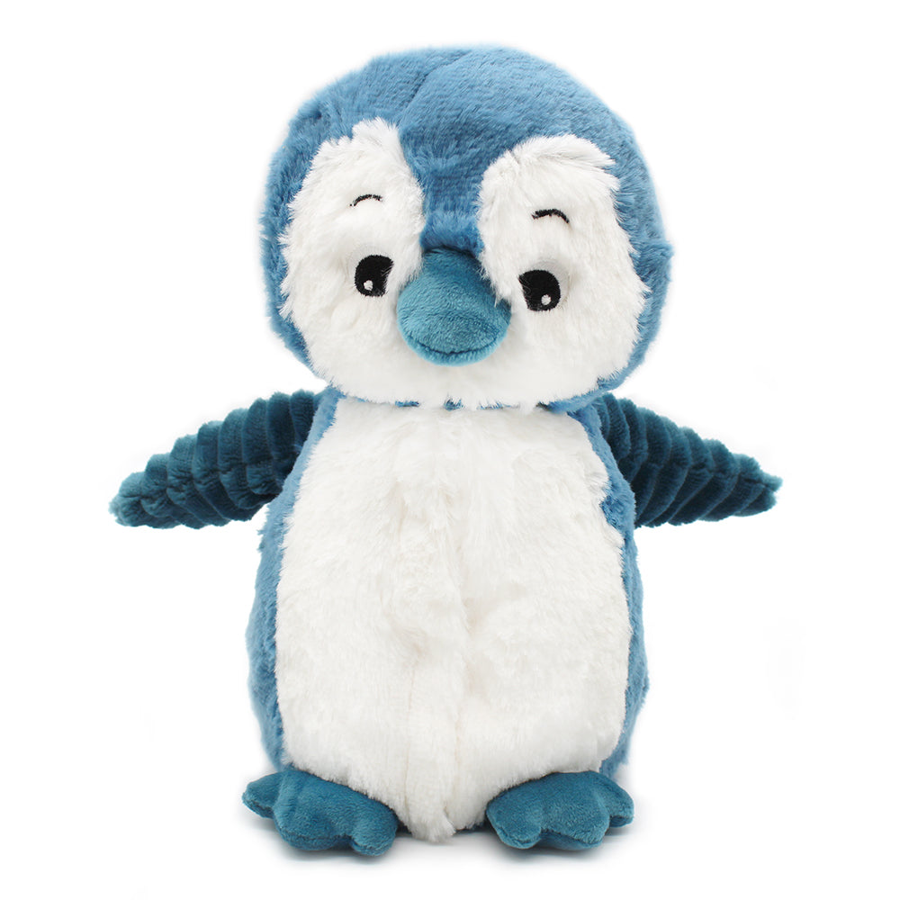 Peluche pingouin Iglou maman et son bébé bleu