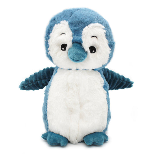 Peluche pingouin Iglou maman et son bébé bleu