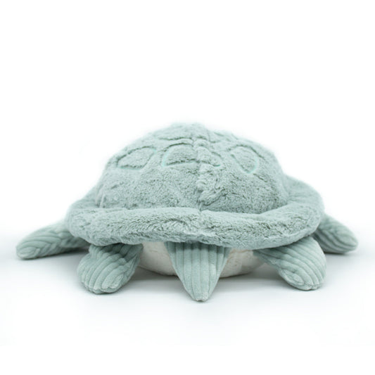 Peluche tortue géante Sauvenou maman et son bébé menthe