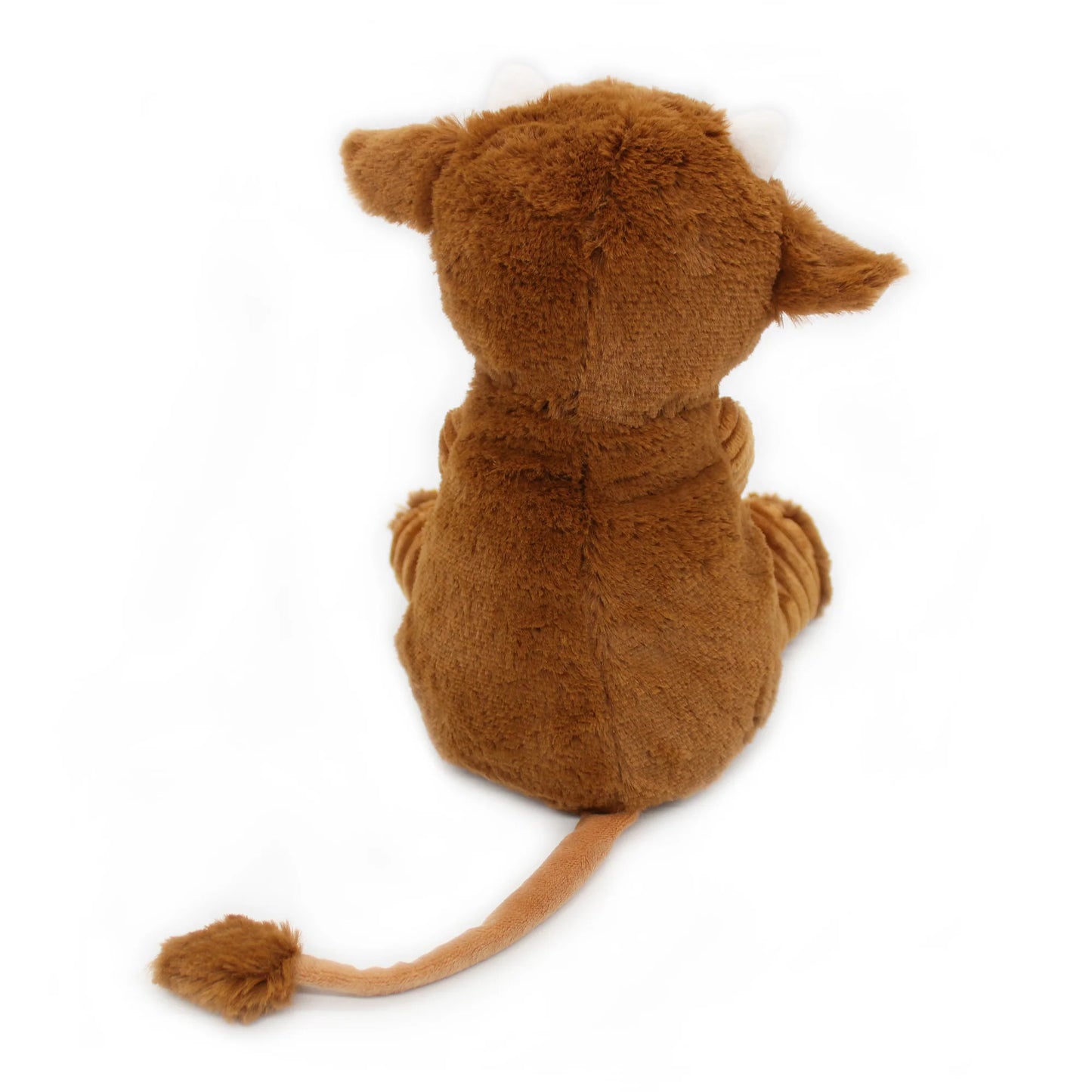 Peluche vache Hindou maman et son bébé marron cassonade - Les Ptipotos