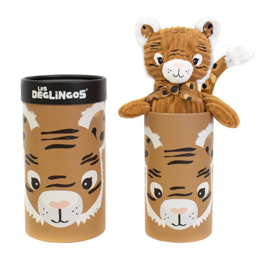 Peluche avec boîte cadeau Grand simply Speculos le tigre