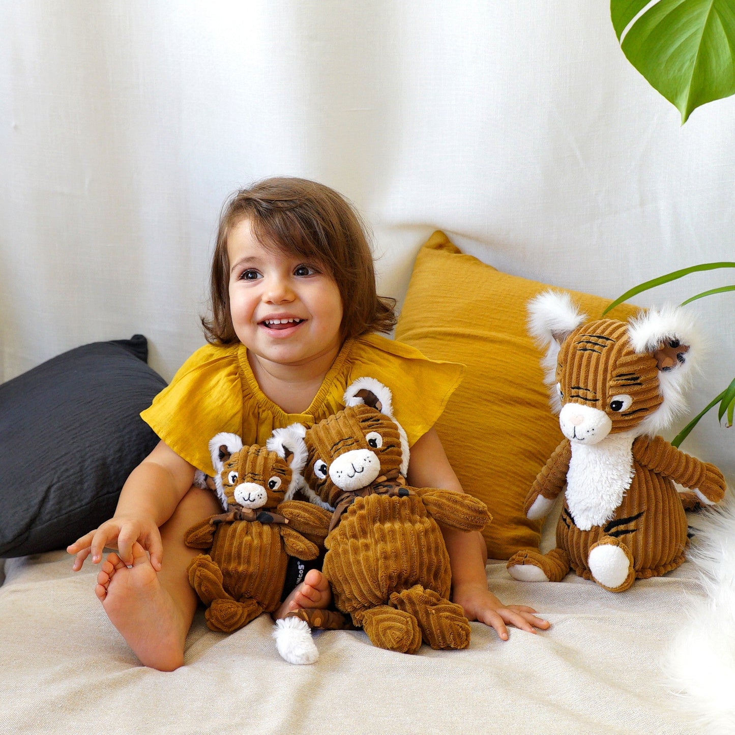 Peluche avec boîte cadeau Grand simply Speculos le tigre
