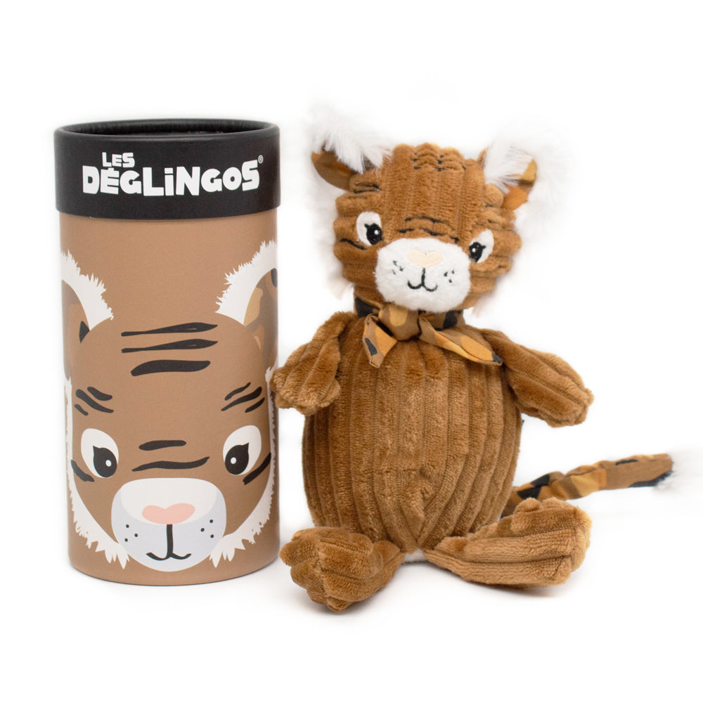Peluche avec boîte cadeau Grand simply Speculos le tigre