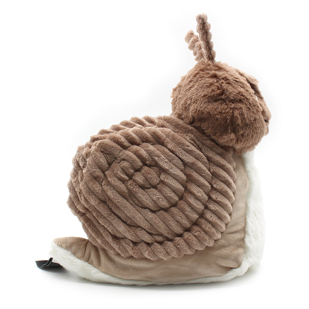 Peluche escargot Speedou maman et son bébé marron beige - Les Ptipotos