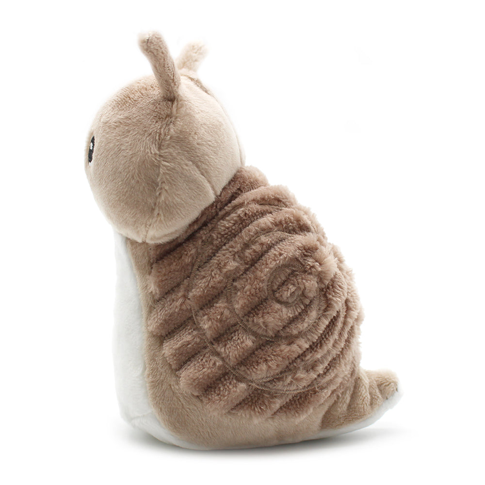Peluche escargot Speedou maman et son bébé marron beige - Les Ptipotos