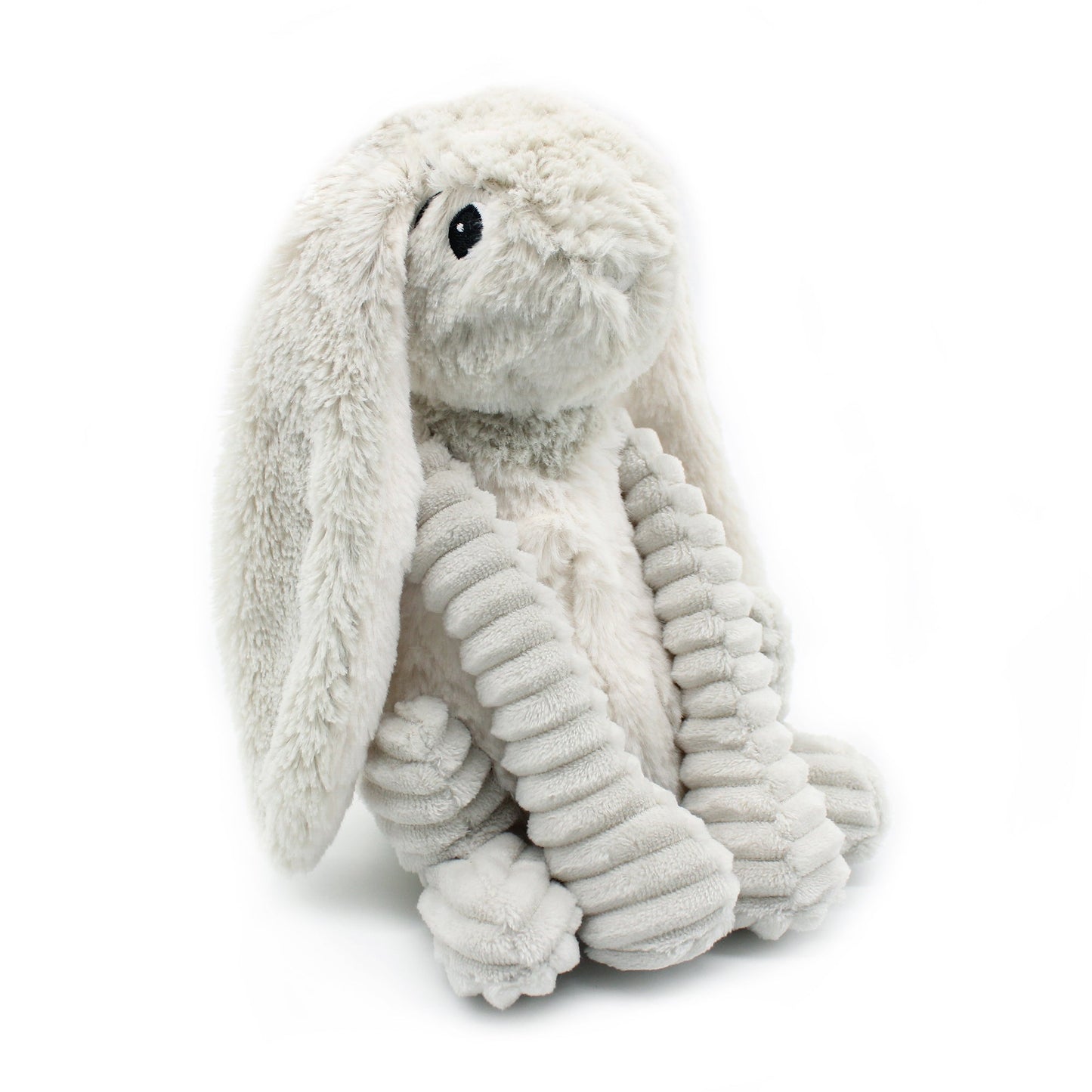Peluche lapin Toudou maman et son bébé gris clair - Les Ptipotos 34,99 €