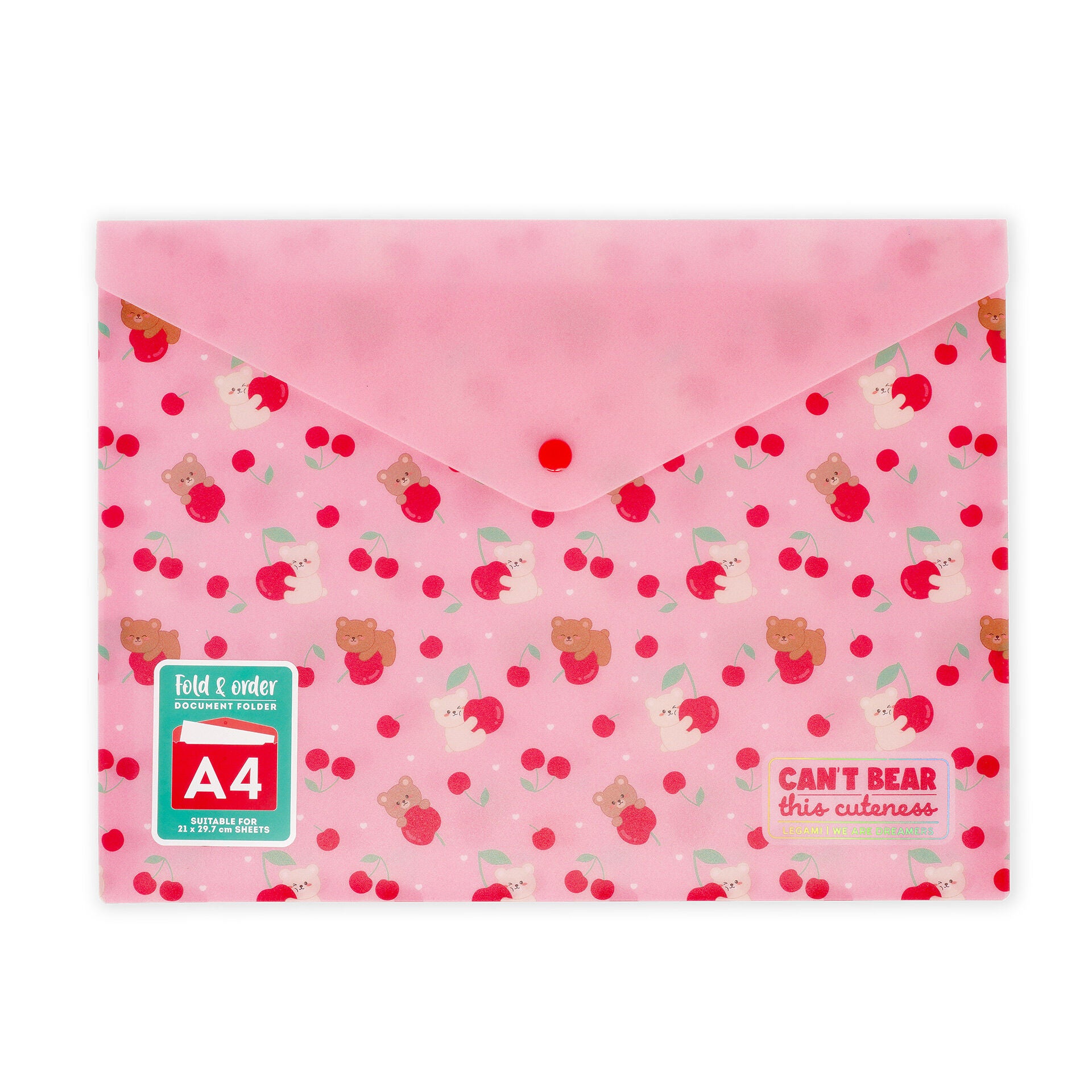 Petit porte-documents Fold & Order Teddy Bear