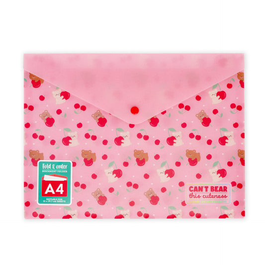 Petit porte-documents Fold & Order Teddy Bear