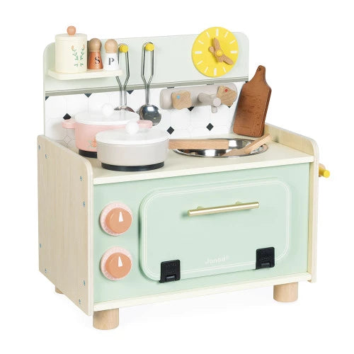 Petite Cuisine en bois Mamie Soleil