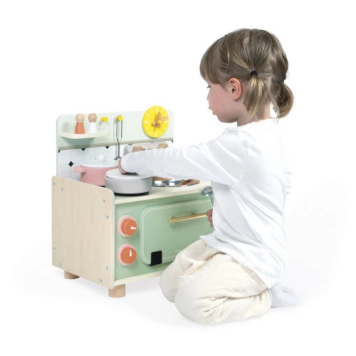 Petite Cuisine en bois Mamie Soleil